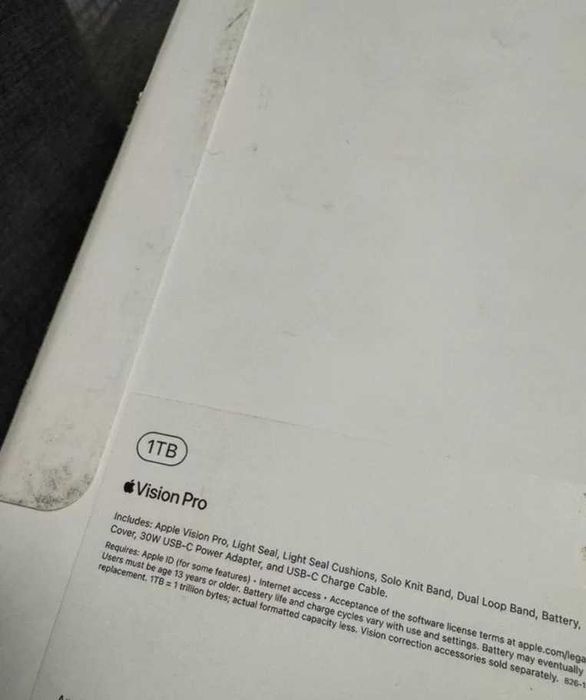 Apple vision pro 1tb