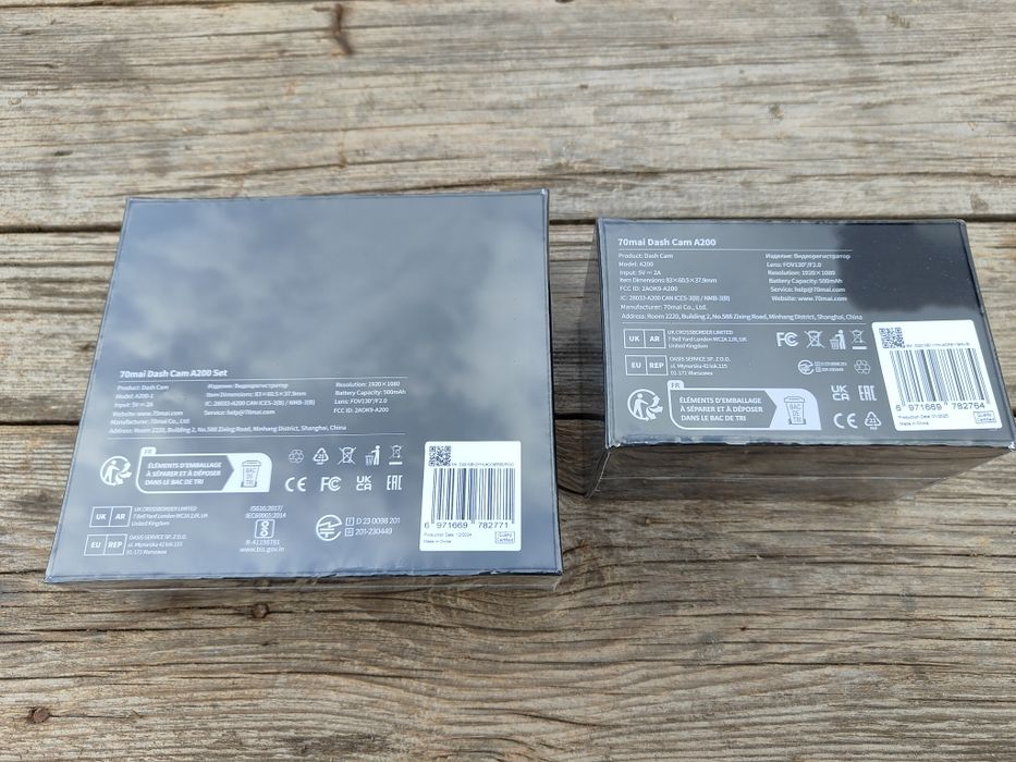 Автомобільний відеореєстратор Xiaomi 70mai Dash Cam A200