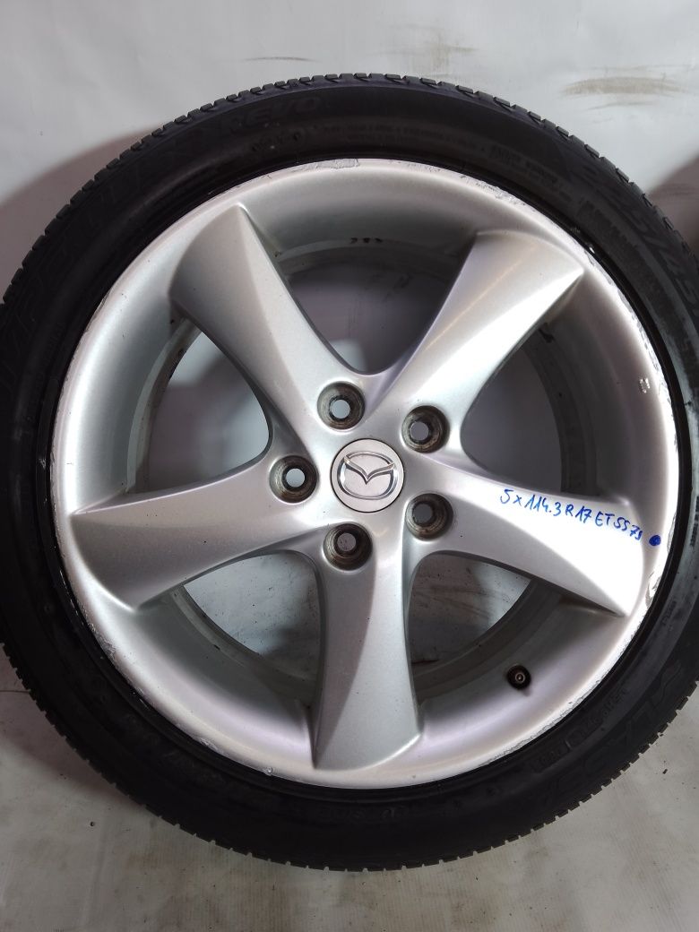 Flegi aluminiowe 5x114.3 R17 ET55 7J MAZDA KIA TOYOTA HYUNDAI NISSAN