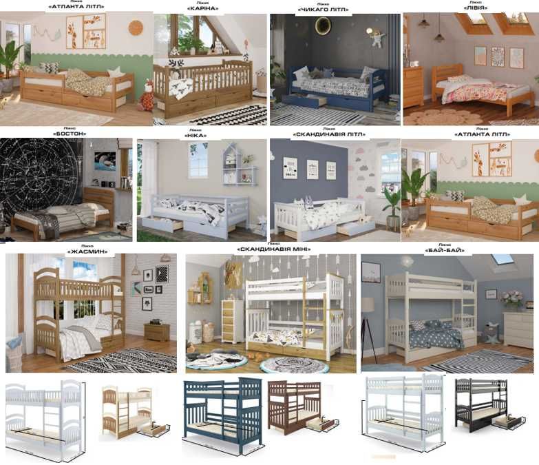 Фабричні   ліжка