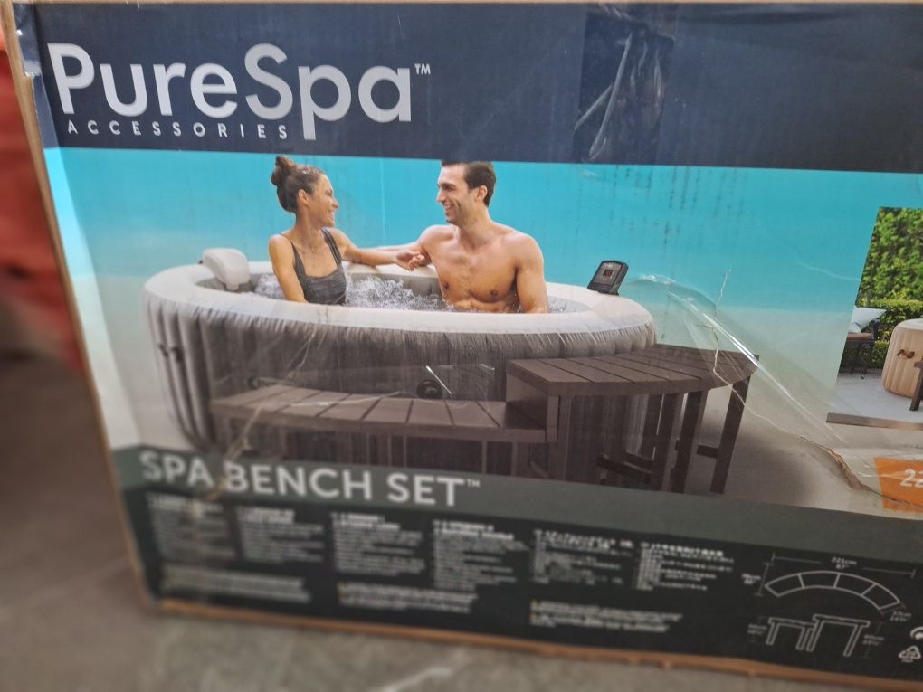 Nowe Intex PureSpa SPA bench set zestaw ławek do spa intex