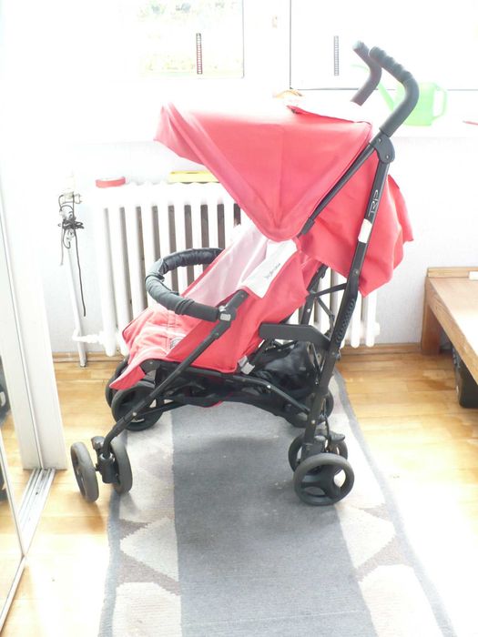 spacerówka parasolka z budką z regulacją oparcia