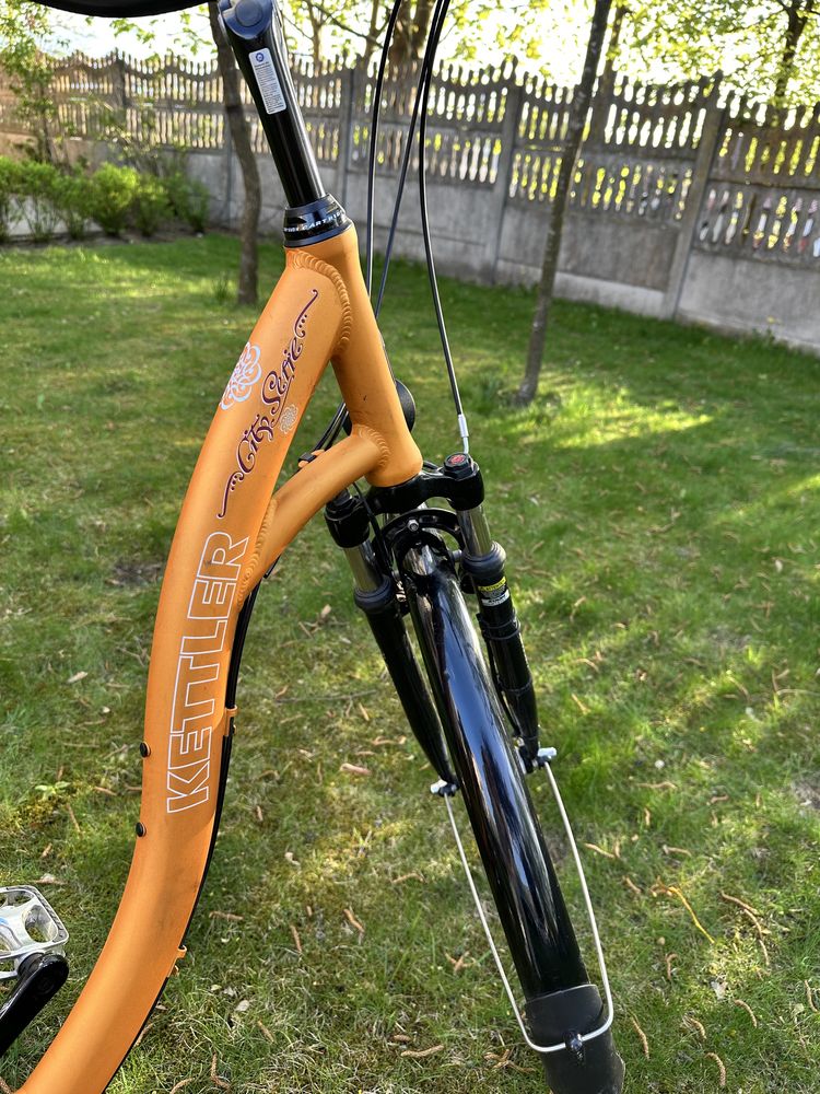 Rower miejski Kettler City Serie + torba Ortileb gratis