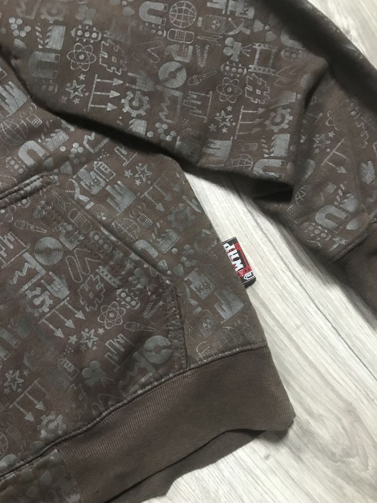 Zip hoodie dog nose rap sk8 archive y2k