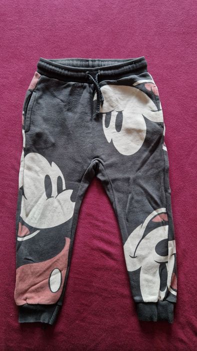 Spodnie dresowe Myszka Mickey Zara r.98