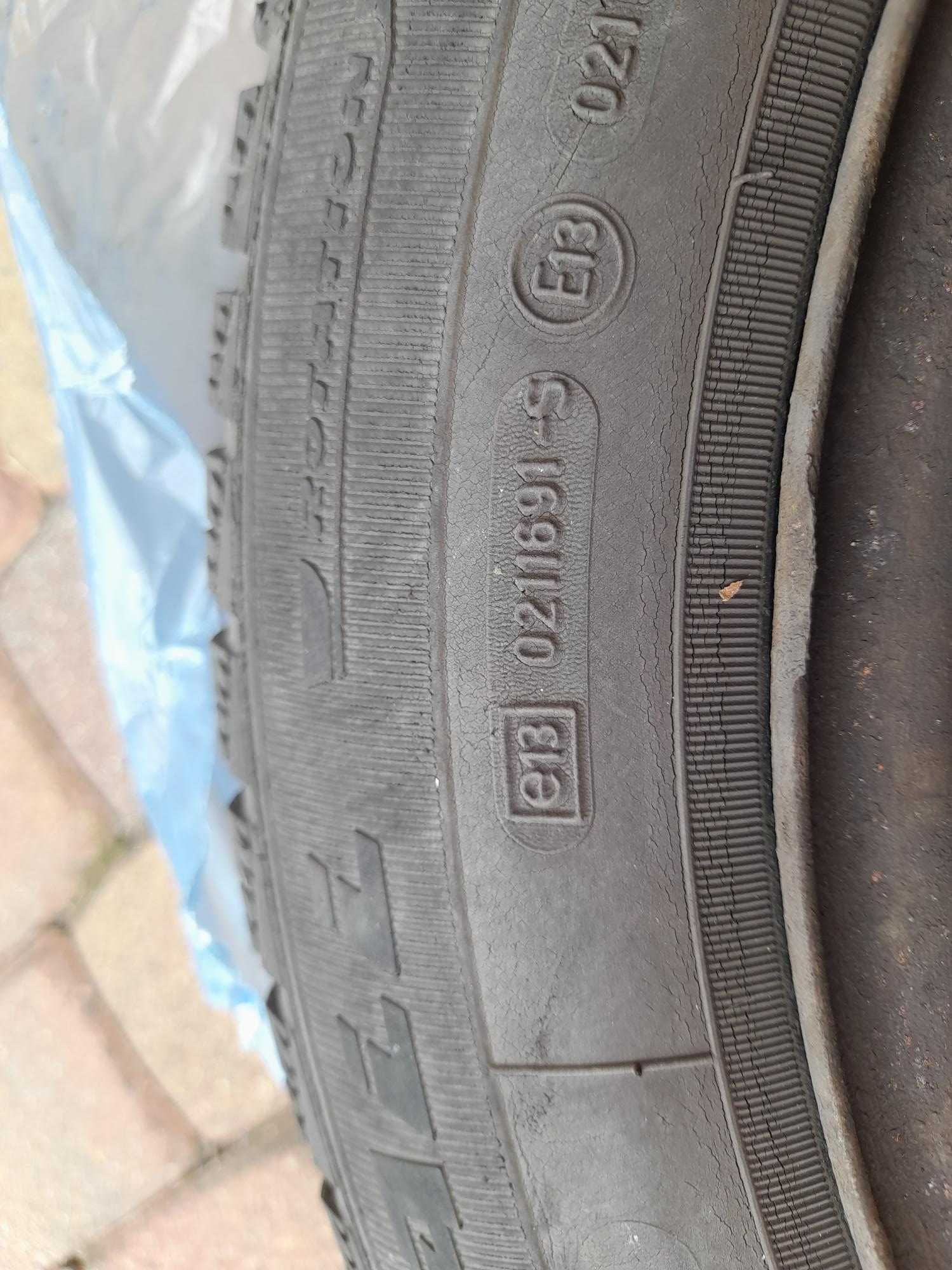 Felgi plus opony zimowe Fulda VW Polo 5x100 14 cali  (kpl 4szt)