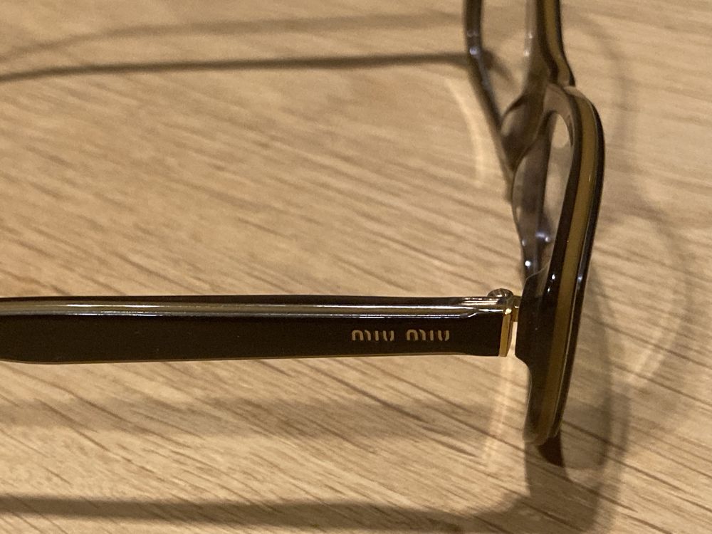Miu Miu oprawki okularowe korekcyjne