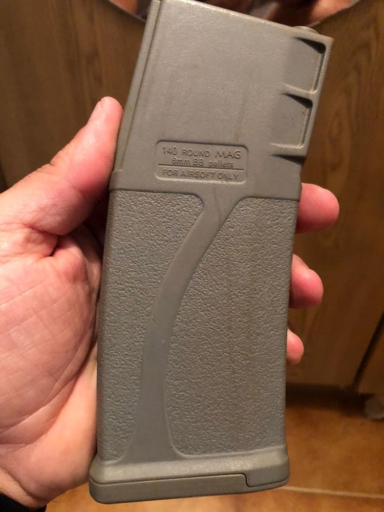 Carregador de airsoft only, round mag