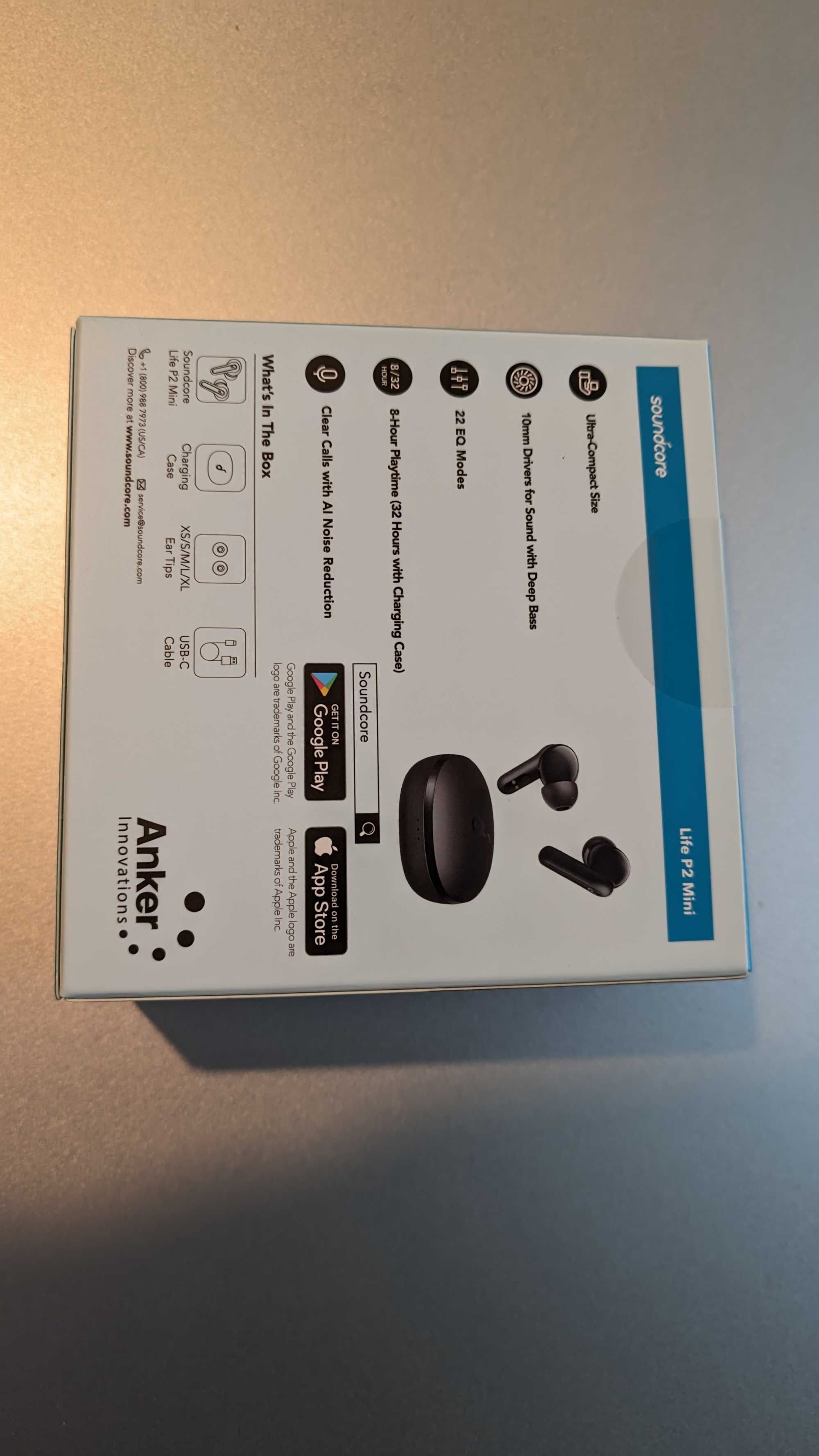 Anker Life P2 mini Anker Life P2i  бездротові навушки