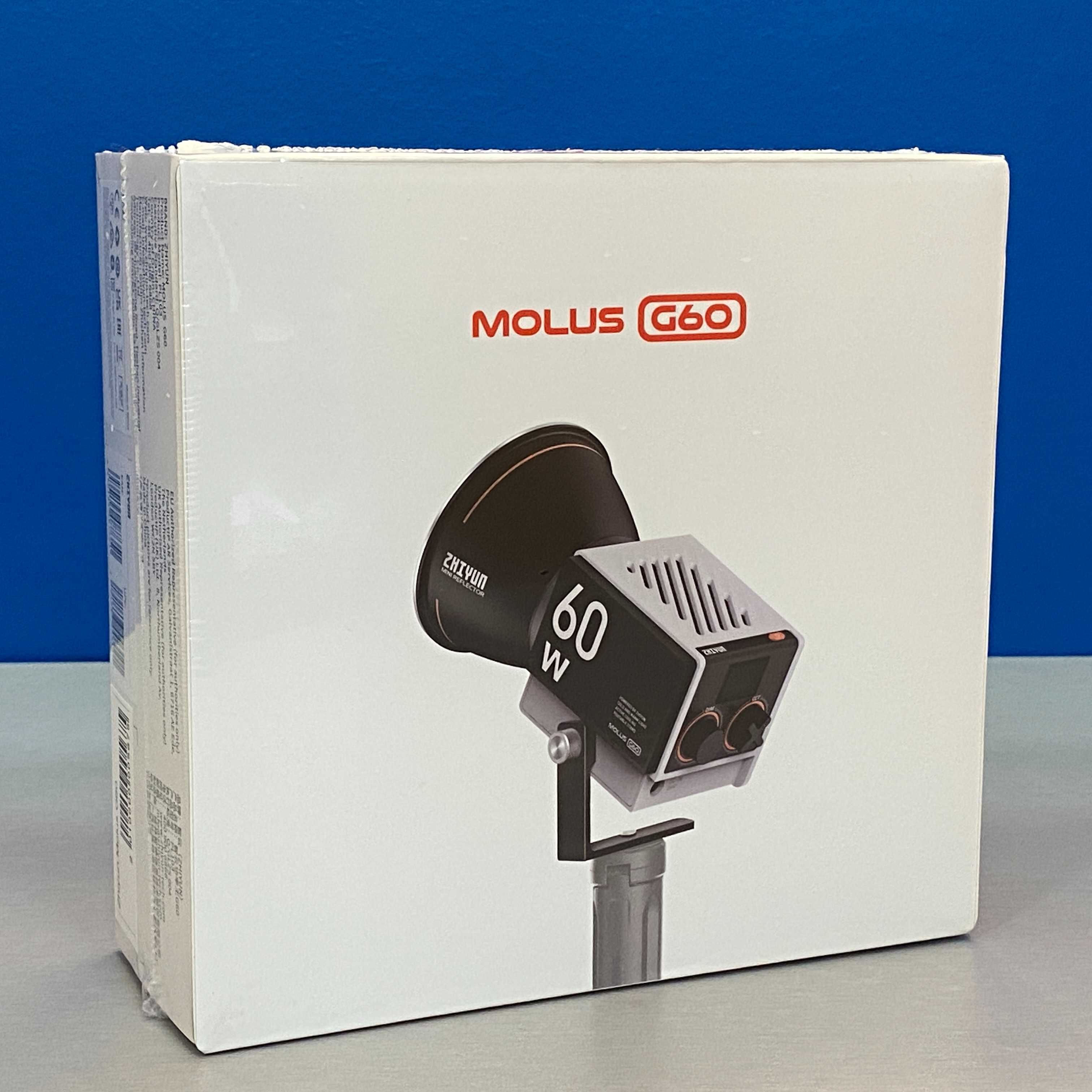 Zhiyun Molus G60 (Pocket COB Light) - SELADO - 3 ANOS DE GARANTIA