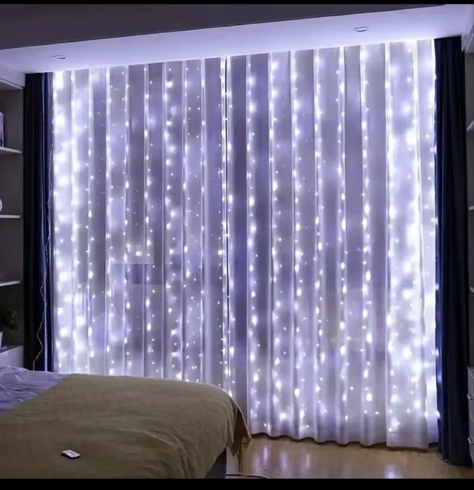 Гірлянда штора 3*3 USB