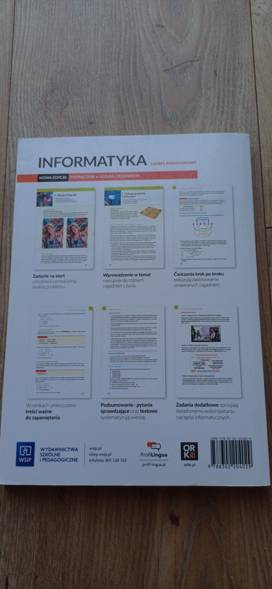 Podręcznik do Informatyki dla liceum I technikum