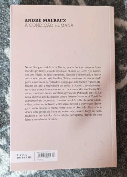 André Malraux - Condição Humana - (Novo-Portes gratuitos)