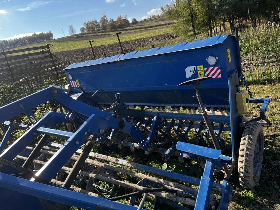 Zestaw uprawowo siewny rolmako 2.7m i poznaniak