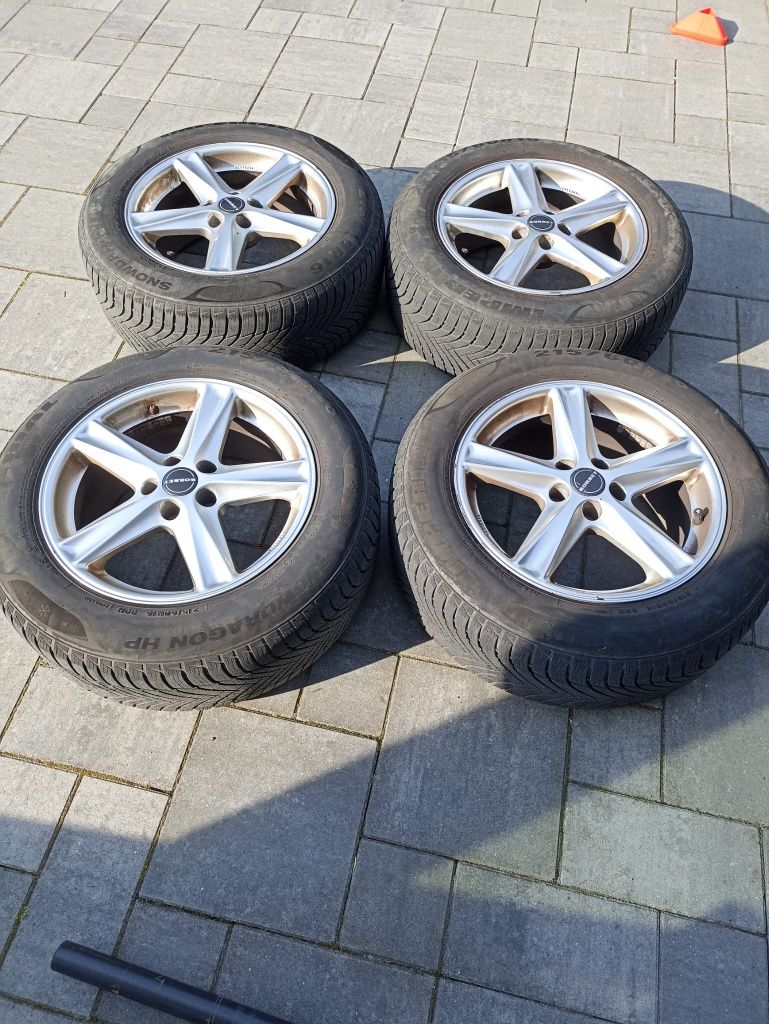 4 Alufelgi 16 + opony zimowe gratis 2015/60R16