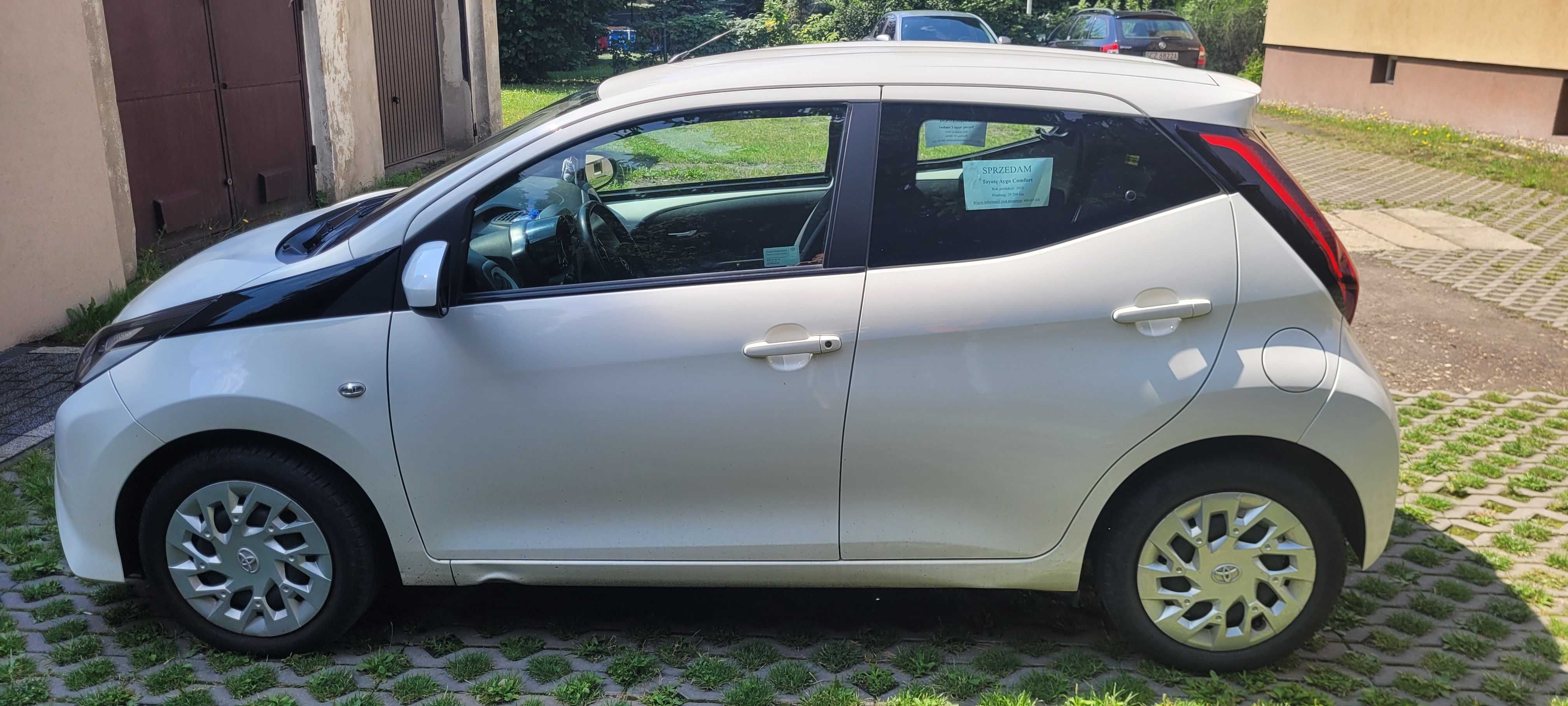 Toyota Aygo 2018r niski przebieg