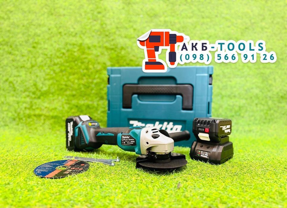 Акумуляторна Болгарка Makita DGA 404  36V-8Ah. Аккумуляторная Балгарка