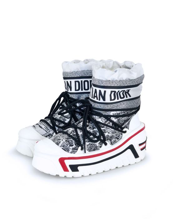 Buty sniegowce Dior ski grey
