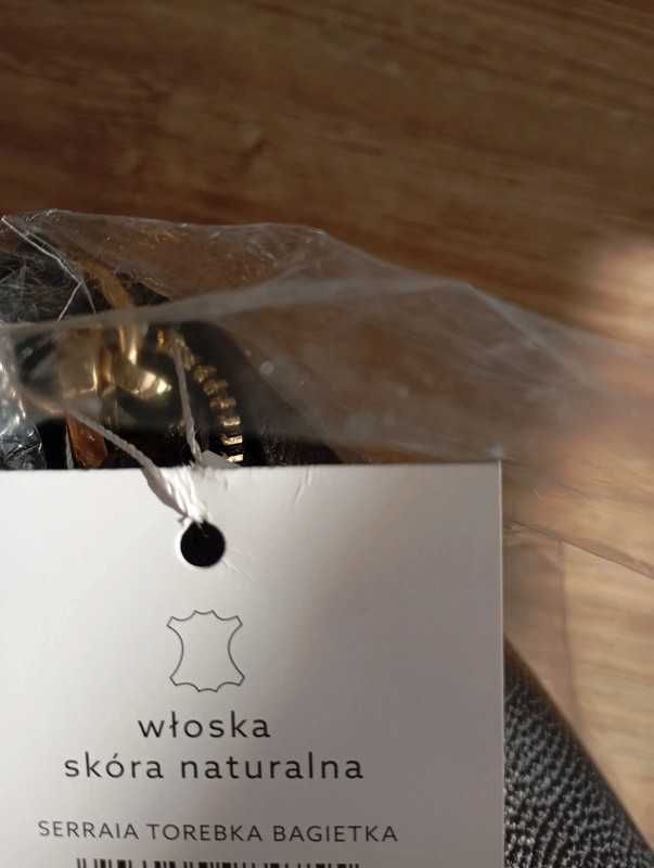 Torebka skórzana Cholewinski Serraia czarna