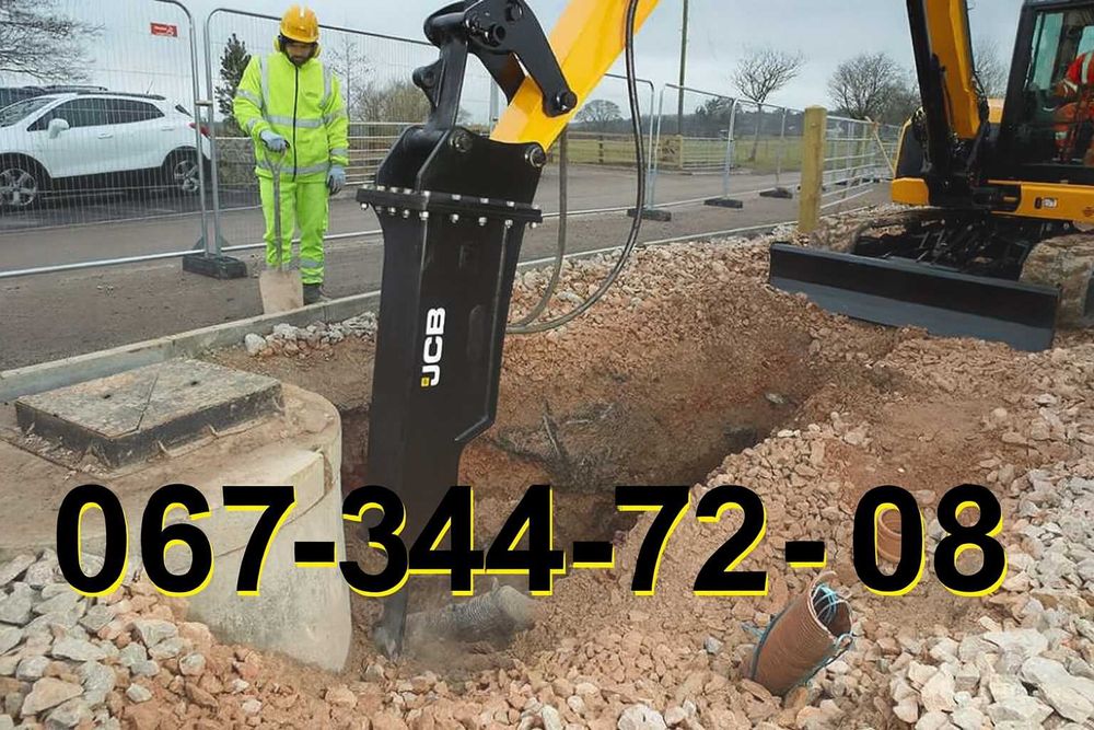 Послуги мініекскаватора JCB 8025