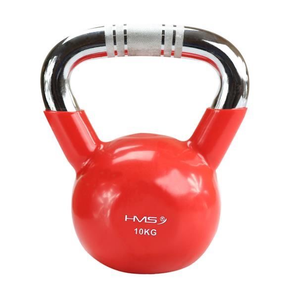 Kettlebell chromowany winylowy 10kg