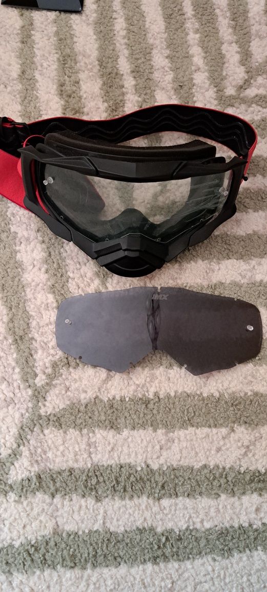 Kask IMX FMX-02 + gogle IMX DUST