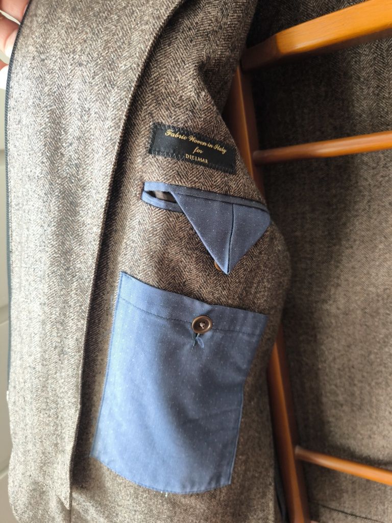 Blazer Dielmar com gola interior (54)