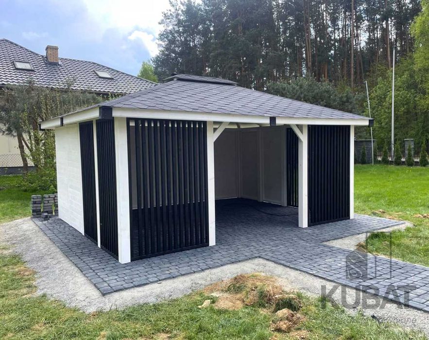 nowoczesna altana ogrodowa 4x5| altanka ogrodowa| altana drewniana