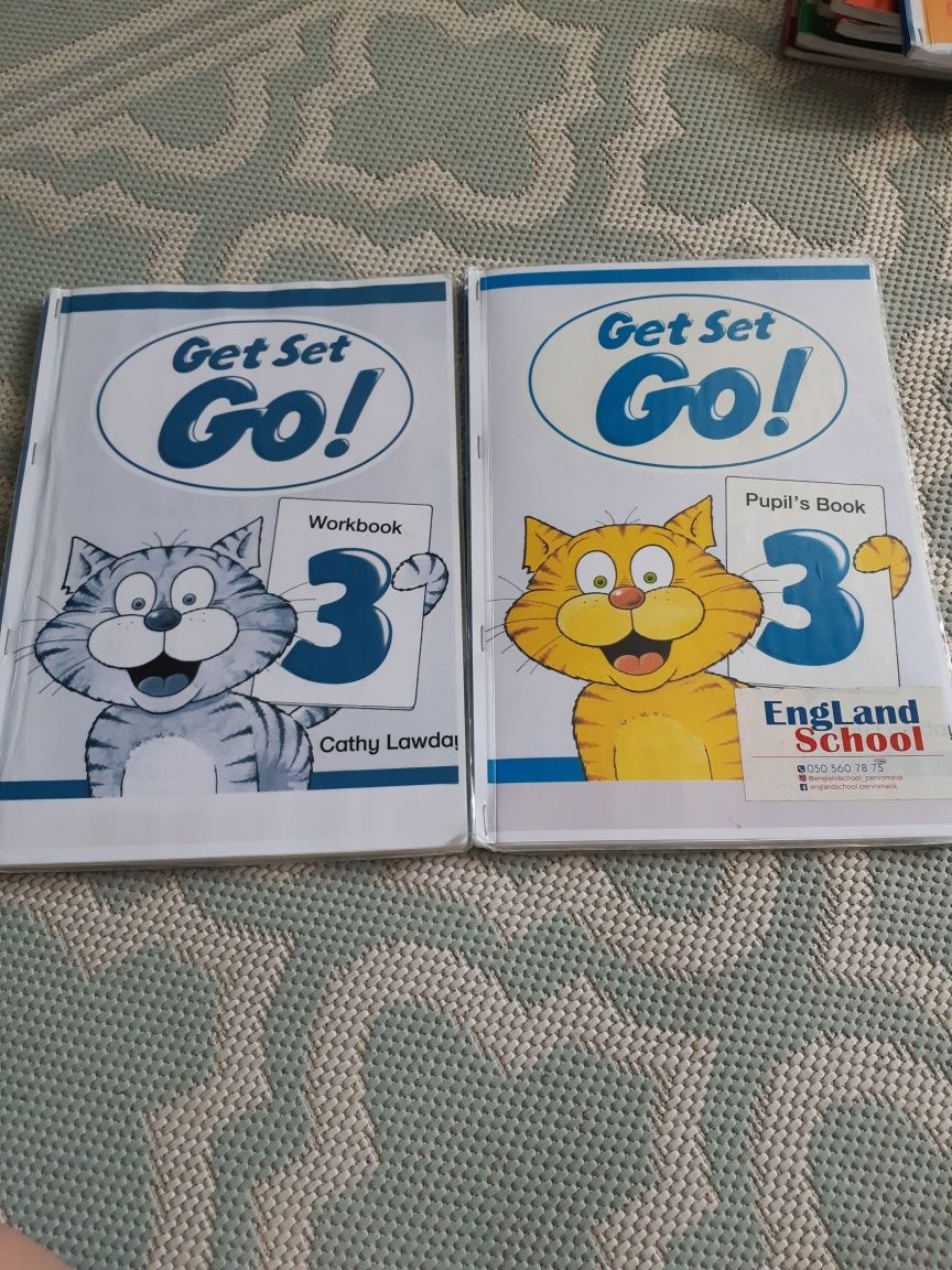 Тетрадь,учебник,английский,Get Set Go