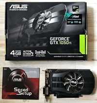 Asus GeForce Gtx 1050 TI 4GB 128bit Dvi/Hdmi/Dp