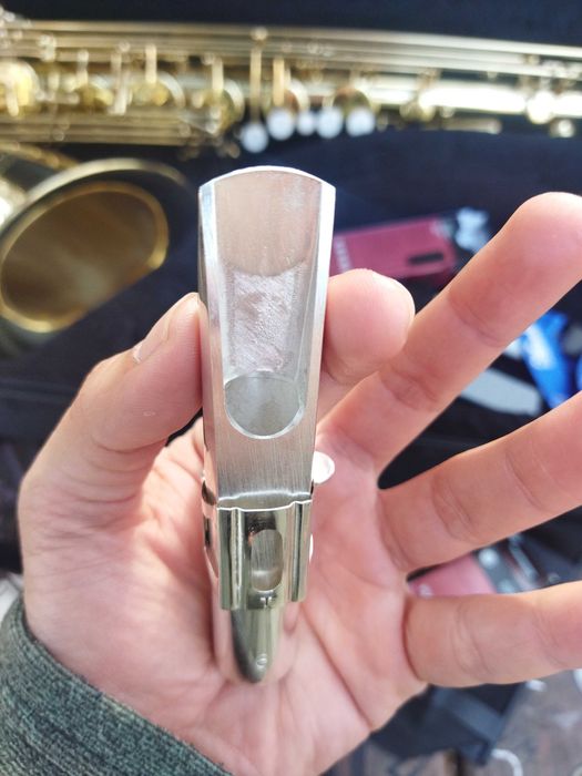 Boquilha tenor sax número 6 nova