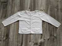 Sweterek biały Carter's, rozpinany, dla dziewczynki, 4 lata