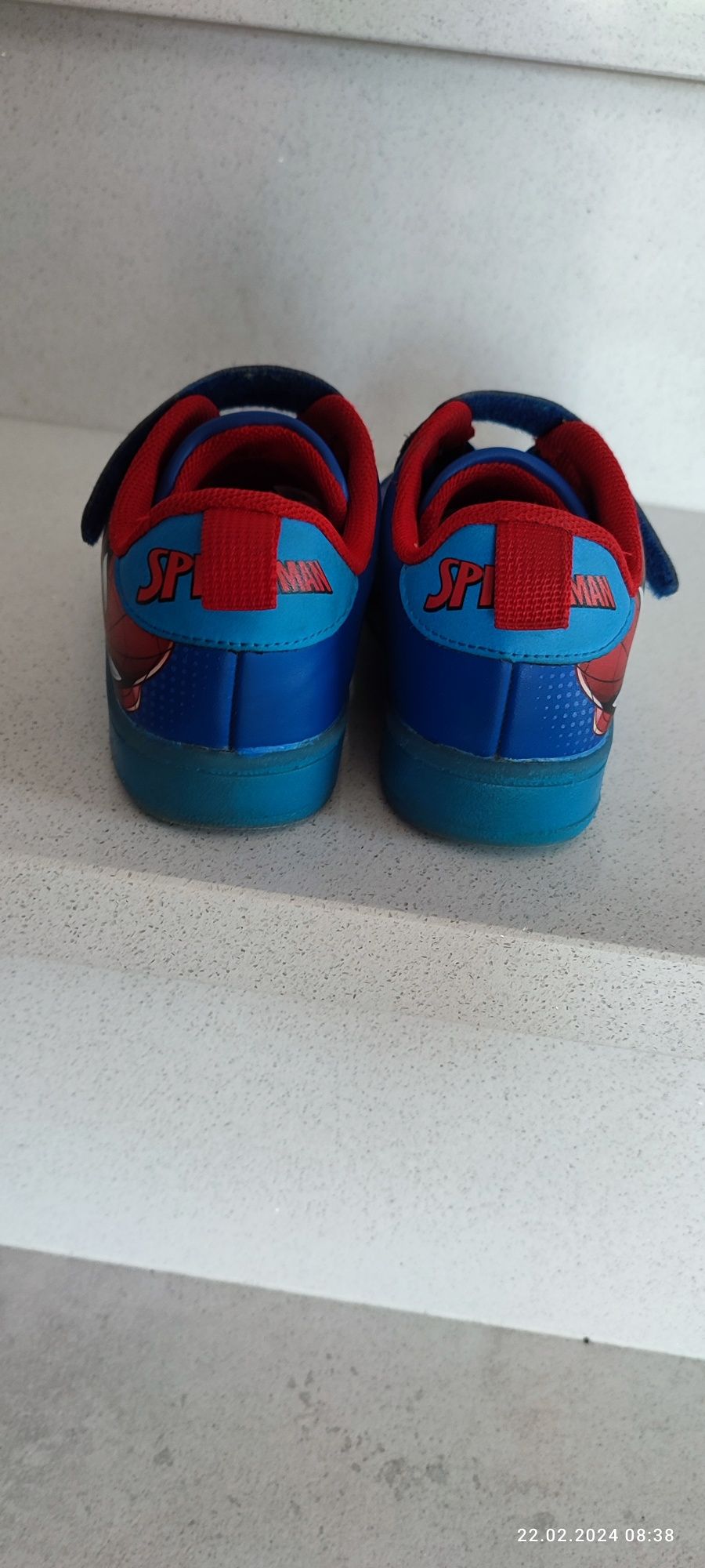 Buty sportowe chłopięce Spiderman hm migające 27