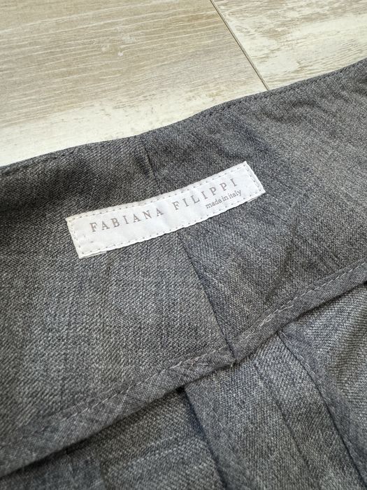Шерстяные брюки Fabiana Filippi Оригинал