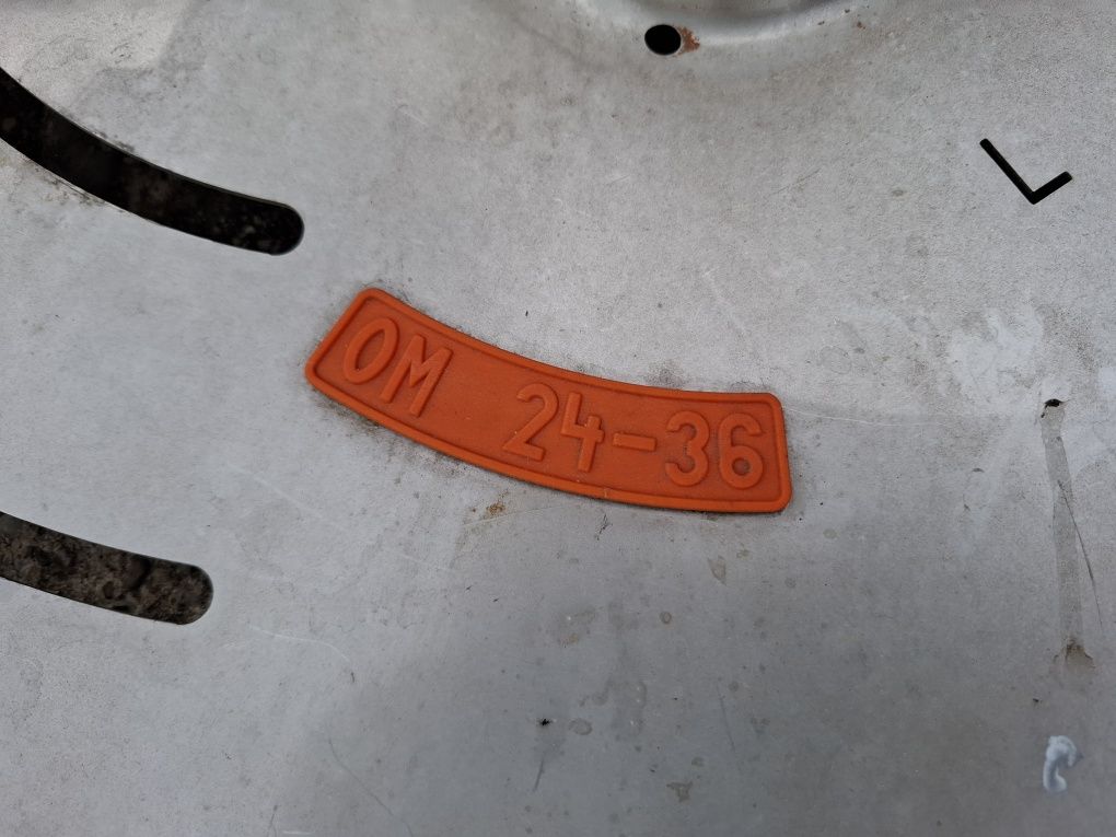 Talerze OM 24 36 Amazone zam nierdzewne
