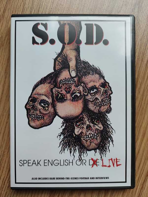 S.O.D. ‎– Speak English Or Live DVD /2001/