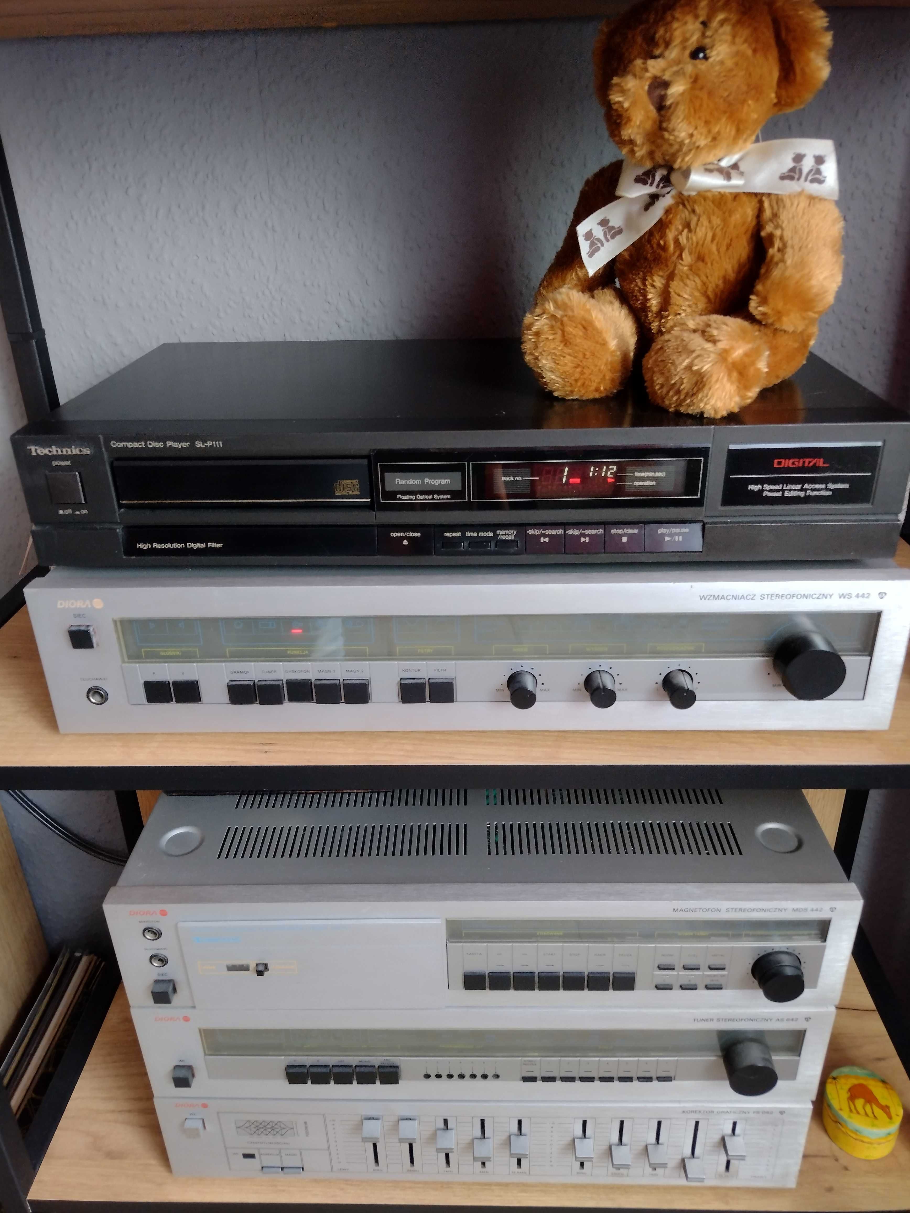 Odtwarzacz CD Technics SL-P111 *działa, ale zacina się