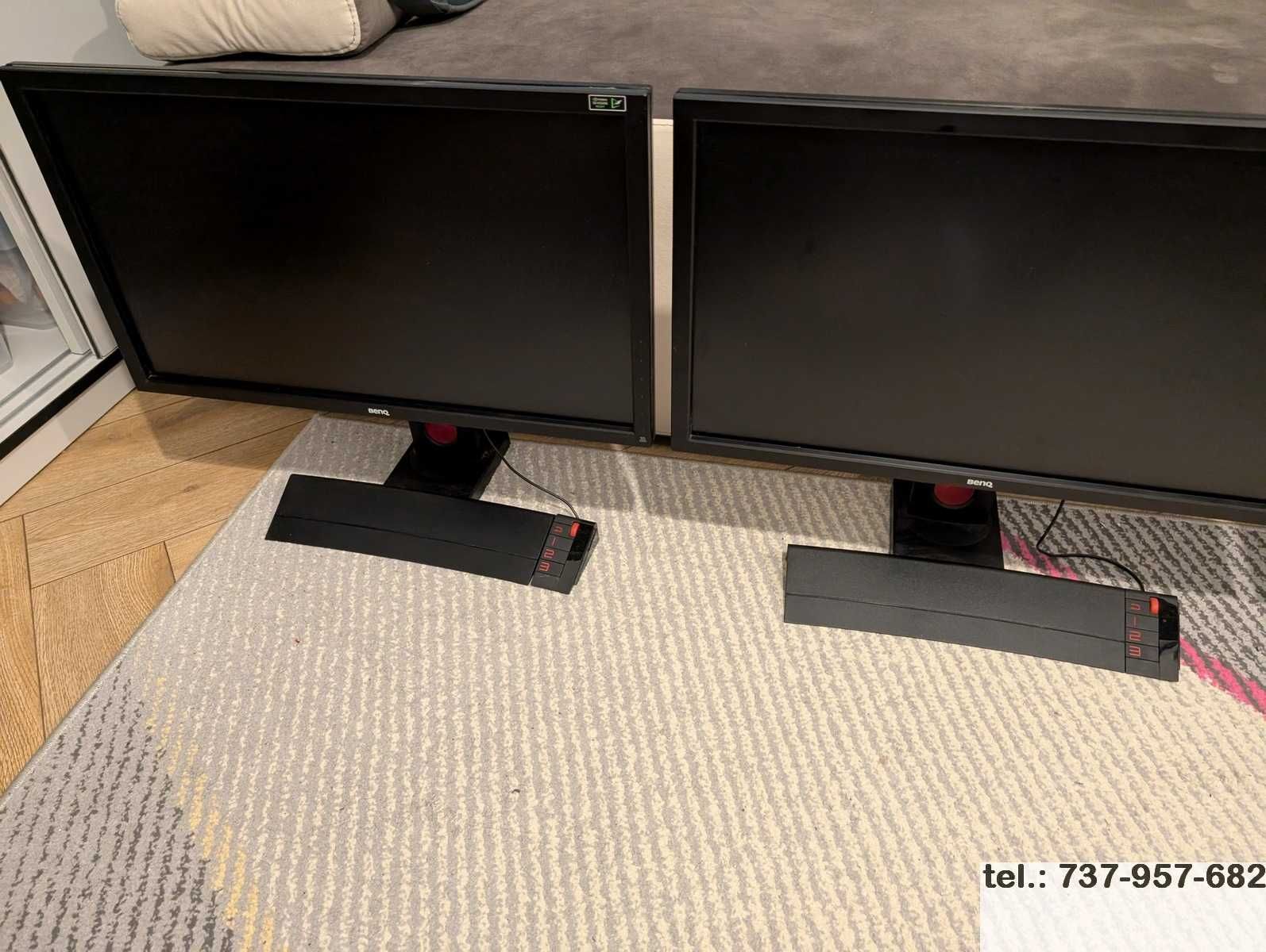 monitor 24" FullHD 1080p BenQ XL2420Z 144HZ, Nvidia G-Sync, mat, pivot