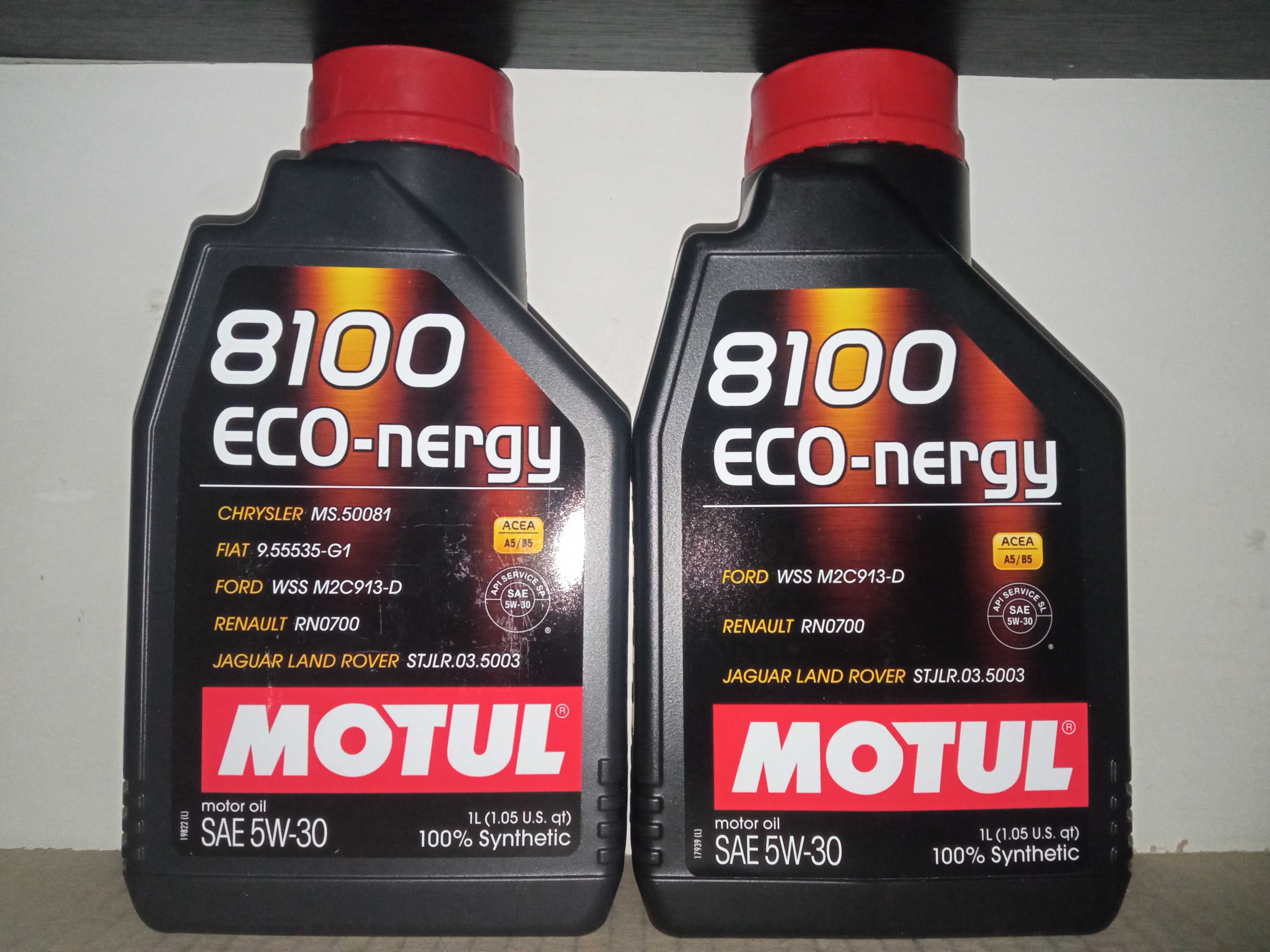 Масло моторное MOTUL 8100 ECO-NERGY SAE 5W30 (две литровых канистры)