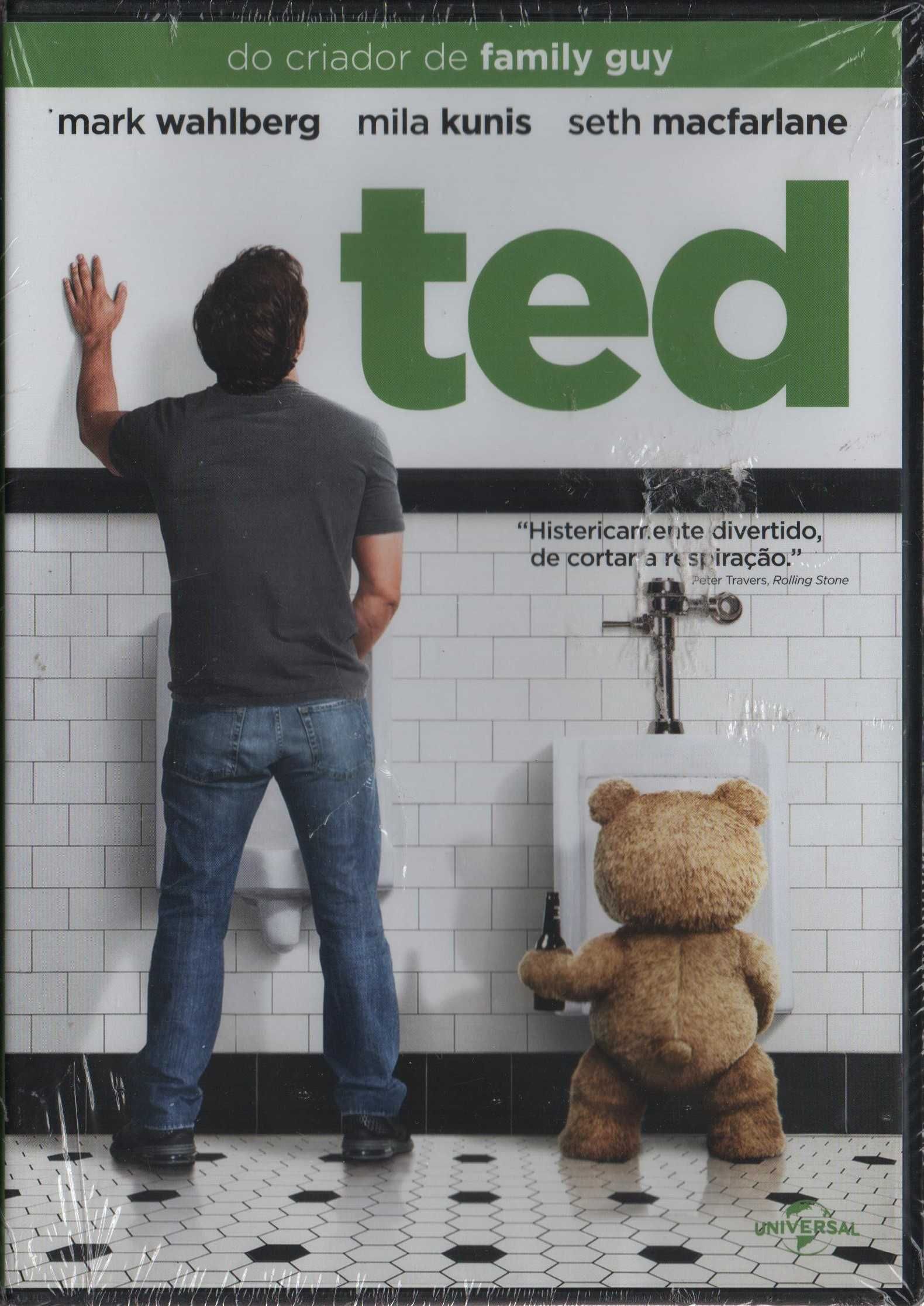 Dvd Ted - comédia - Mark Wahlberg/ Mila Kunis - selado