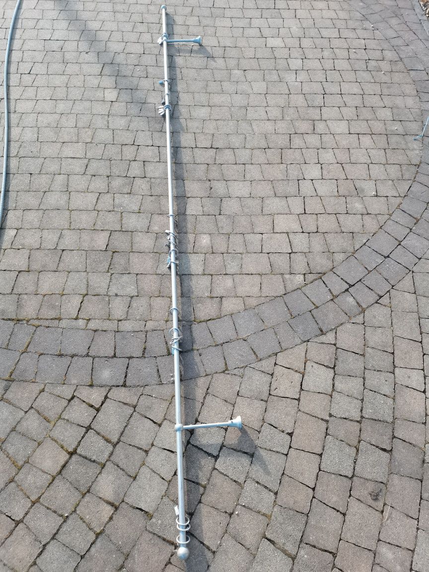 Karnisz pojedynczy 2,5 m
