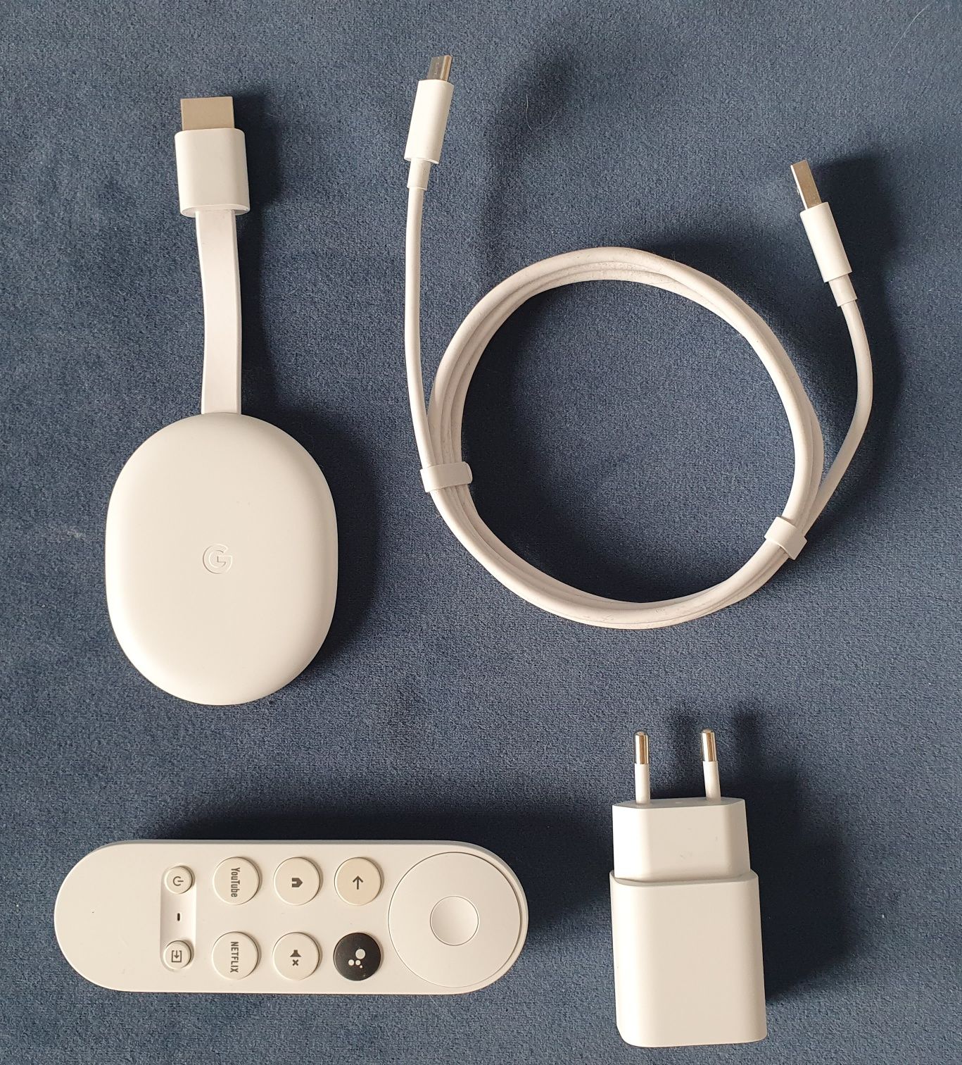 Google Chromecast 4K [GA01919-IT] Odtwarzacz Multimedialnyl
