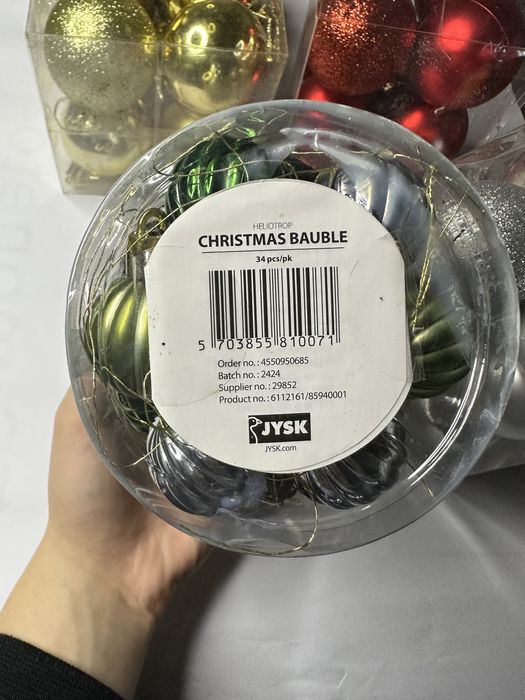 Різні новорічні іграшки