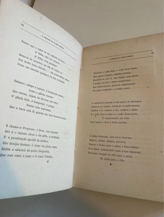 A Velhice do Padre Eterno - Guerra Junqueiro (1a edição)