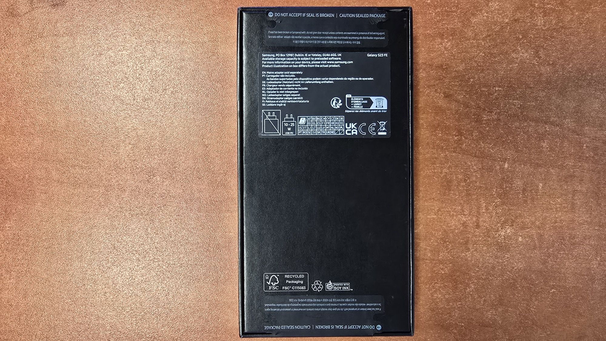 NOWY Samsung Galaxy S23 FE 5G Dual Sim 128GB/8GB RAM fioletowy, gwar.
