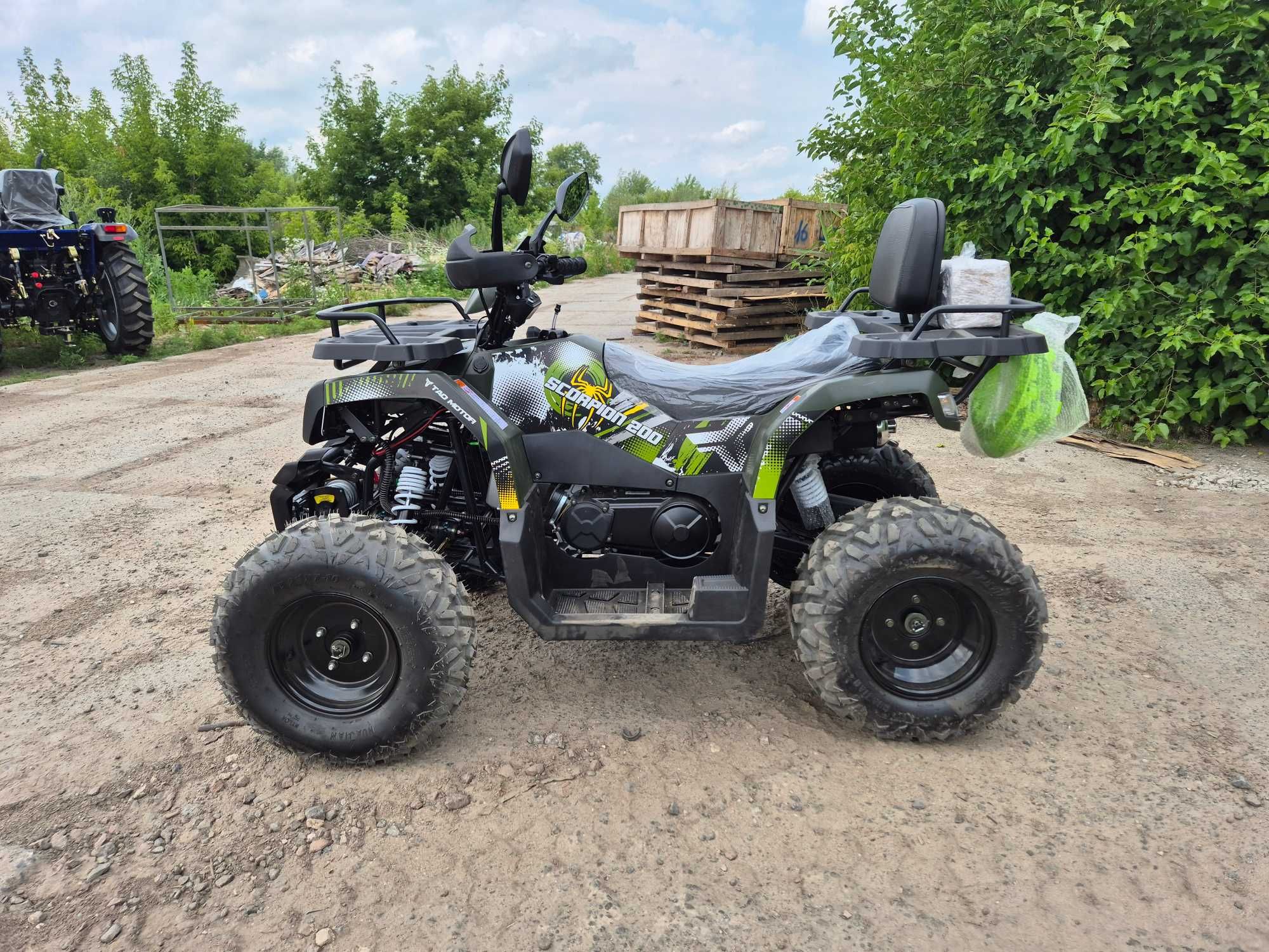 Квадроцикл Comman Scorpion 200cc доставка к дому со склада