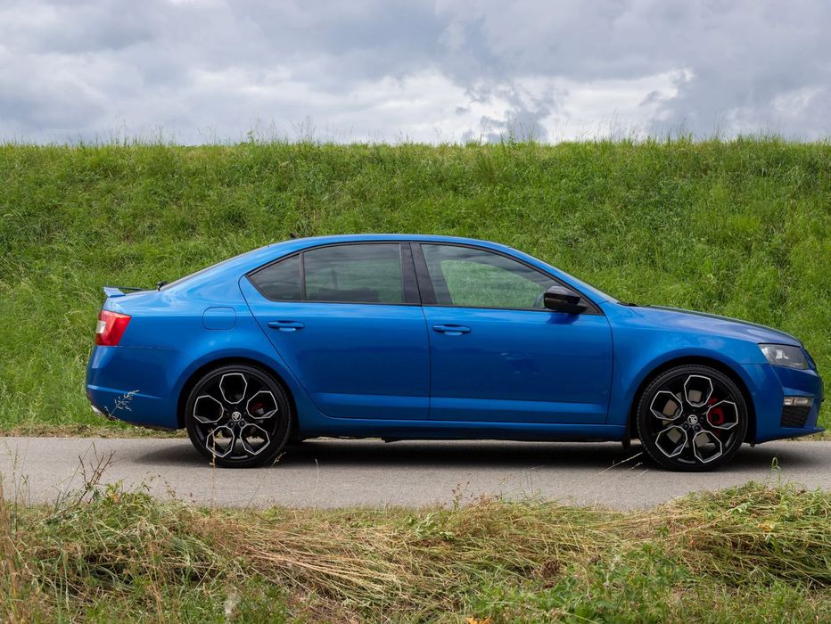 Skoda Octavia Skoda Octavia 2.0 TSI RS DSG Blue race color SALON POLSKA!