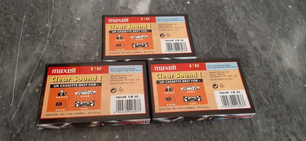 Cassete Maxell UR 60