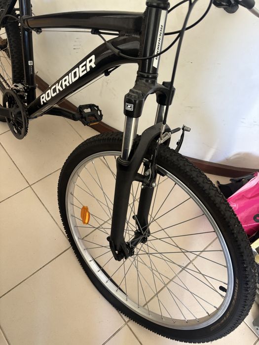 Bicicleta ROCKRIDER ST 50 - PRETA