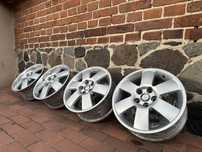 Alufelgi 5x100 15 Skoda Fabia srebrne felgi letnie lato